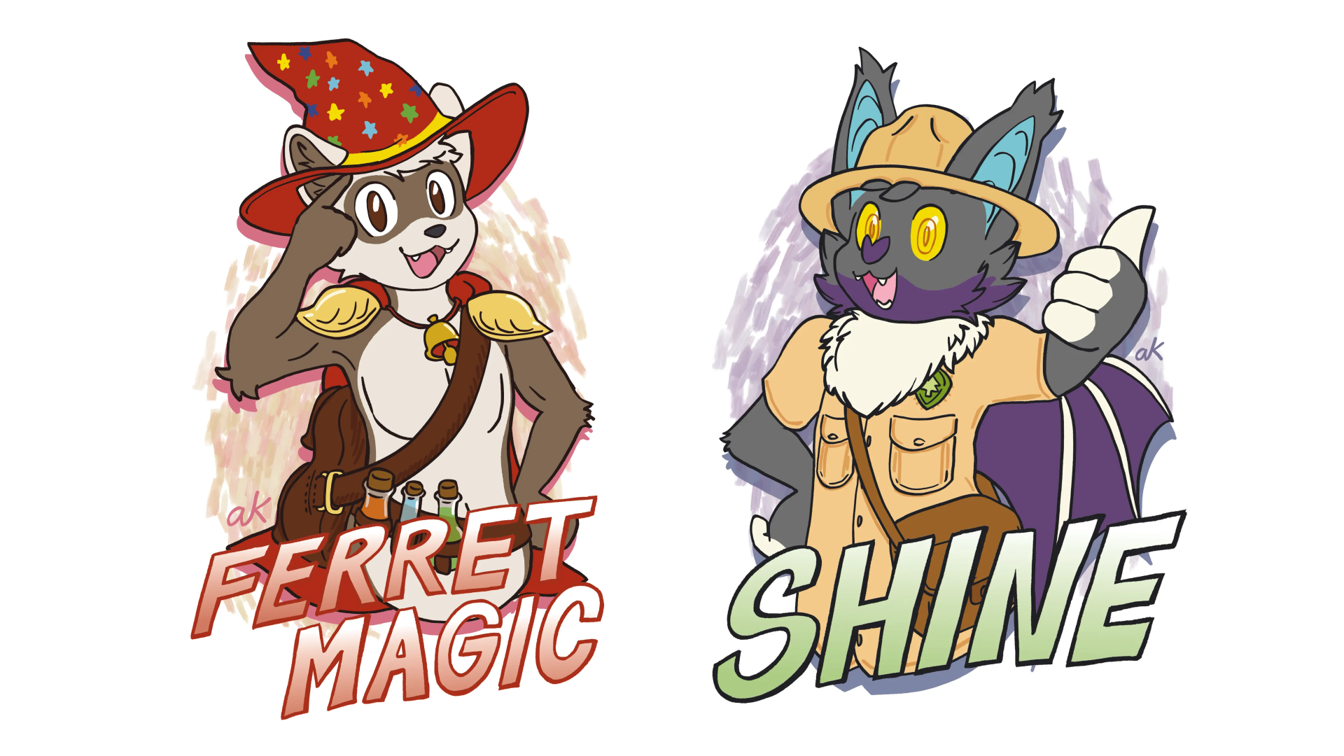 Badge illustration examples